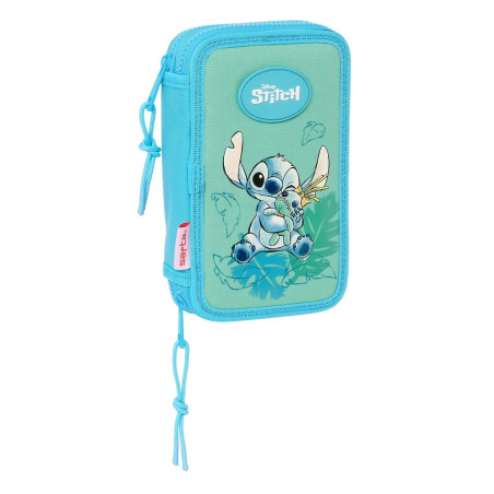 PLUMIER DOBLE PQÑO 28 PCS STITCH "ALOHA" SAFTA25 ENERO 412488854
