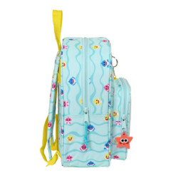MOCHILA GUARDERIA ADAPT.CARRO C/BOLSILLO BABY SHARK "BEACH DAY" SAFTA23 ENERO 612160232
