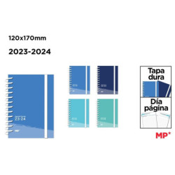 AGENDA ESCOLAR 23/24 MP24 MAINPAPER TAPA FORRADA 12*17 D/P PB2324-13