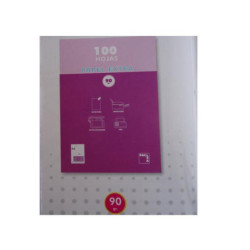 PAQUETE REPRO A-4 90G PACSA 100H CUADROS 4*4 21819