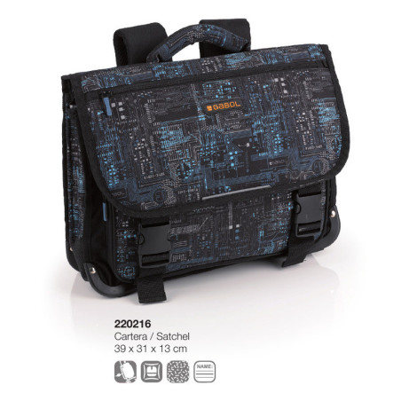 MOCHILA GABOL17 SCHOOL POWER FRANCESA 39CM 220216 ^