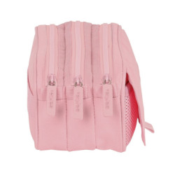 PORTATODO TRIPLE BIG SAFTA BASIC "ROSA" SAFTA26 842337710 10X21,5 UNIDAD