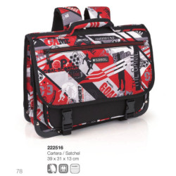 MOCHILA GABOL18 SCHOOL GAME FRANCESA 39CM 222516