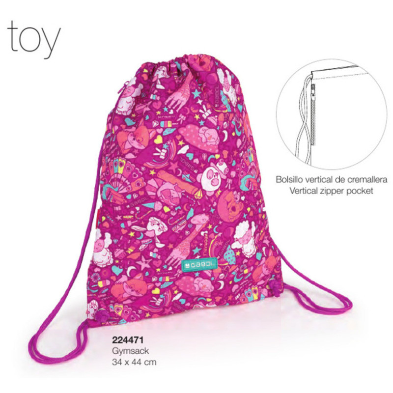 BOLSA ZAPATOS GABOL19 SCHOOL GIRL TOY 224471