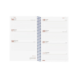 AGENDA YEAR E5 SVH 2026 AZUL+ FINOCAM26 741441026 125 X 14 X 181 MM