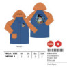 PACK 8 CHUBASQUEROS DRAGON BALL SAFTA24 SEP DB23-0214