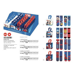 EXPOSITOR DE CALCETINES DISNEY-MARVEL NIÑO SAFTA23 SEP DISBOY-001