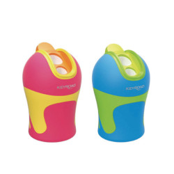 SACAPUNTAS DOBLE CON DEPOSITO KEYROAD KR971525 7*19 SAFTA22