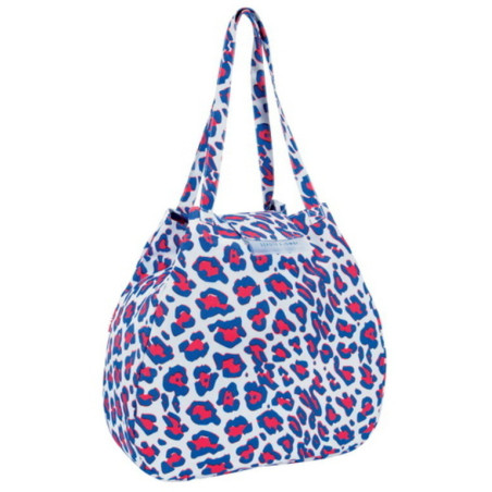 BOLSO SAFTA 09 D&L LEOPARDO ASAS GRANDE 62947563 ^