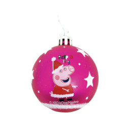 BOLAS NAVIDAD 6CM PACK 10 PEPPA PIG "COSY CORNER" SAFTA23 SEP PP14019
