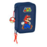 PLUMIER TRIPLE 37 PCS SUPER MARIO "TRICK" SAFTA25 ENERO 412508857