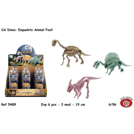 PUZZLE 3D SORT FOSIL DINOSAURIO 6 MOD SURTIDOS 5489