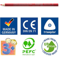 LAPIZ STAEDTLER NORIS COLOUR 12 COLORES TRIANGULAR 187 C12