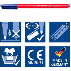 ROTULADOR STAEDTLER 20C CARTON BLISTER 326 C20