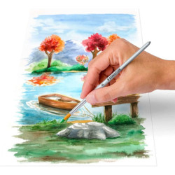 PINTURA WATERCOLOR ACUARELA STAEDTLER 12ML CAJA 24 COLORES 8880 C24 02 DESIGN JOURNEY