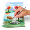 PINTURA WATERCOLOR ACUARELA STAEDTLER 12ML CAJA 24 COLORES 8880 C24 02 DESIGN JOURNEY