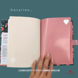 DIARIO CON CLAVE LA VIE EN ROSE FLAMENCO ALEX BOG JC-1001