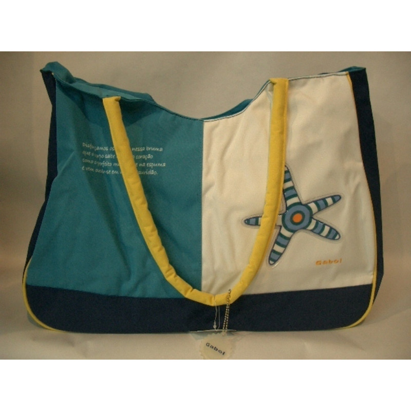 BOLSA PLAYA GABOL 05 BITACORA 34550 TURQUESA