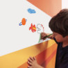 JUEGO CARIOCA KIT COLOREAR ROLLO 198*30CM LISO BLANCO UNIDAD 42980