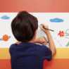 JUEGO CARIOCA KIT COLOREAR ROLLO 198*30CM LISO BLANCO UNIDAD 42980