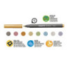 ROTULADOR CARIOCA METALLIC PUNTA FINA 8 COLORES ESTUCHE UNIDAD 43162