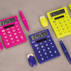 CALCULADORA MILAN ACID COLOR TECLAS GIGANTES 10 DIGITOS 159906ACD