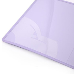 CARPETA 4A 40 OFFICEBOX PP BORDE TELA PASTEL MORADO UNIDAD 44005MB
