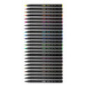 ROTULADOR MILAN PUNTA PINCEL CAJA CARTON 24 COLORES 612624 UNIDAD