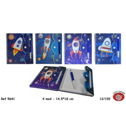 LIBRETA & BOLIGRAFO SERIE ESPACIO SORT 5641