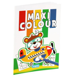 CUADERNO PINTACOLOR EUROPRICE MAXI COLOUR 1-2-3-4 PI-1834 4MOD