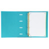 CARPEBLOC RINGBOOK A4 4A ENRI OXFORD SCHOOL TOUCH VERDE AQUA C/RECAMBIO 100H 5 COL 400136664