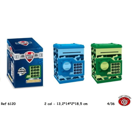 HUCHA ELECTRONICA CAMUFLAJE SORT 6119