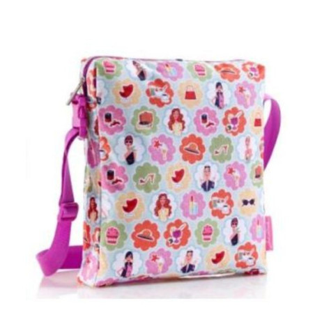 MOCHILA MR14 JORDI LABANDA MY THINGS BANDOLERA VERTICAL 35CM 37965 ^