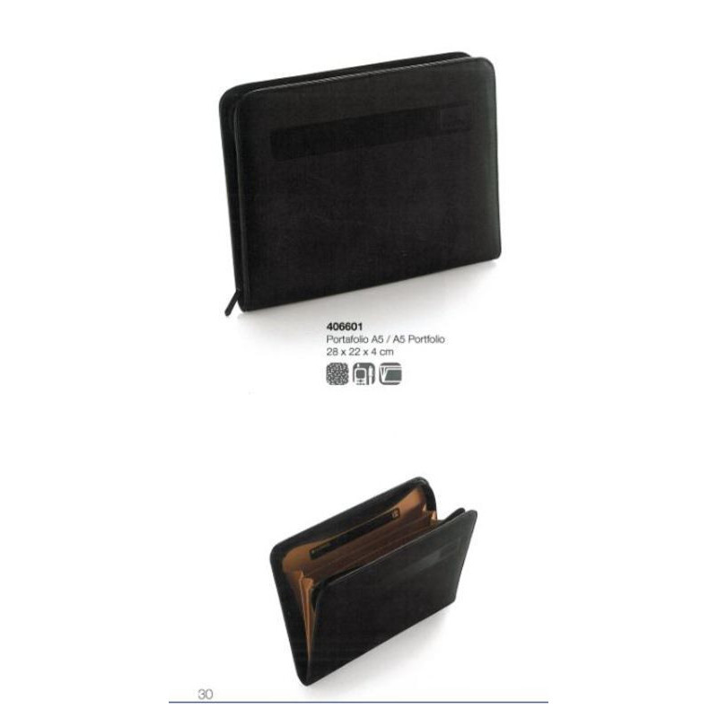 CARPETA CONGRESO A5 NEGRO BETA 406601 1 GABOL18 BUSINESS WINTER