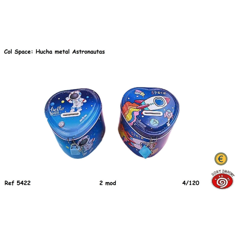 HUCHA SORT METAL UNICORNIO 5422