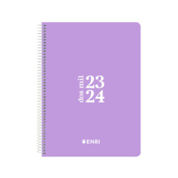 AGENDA ESCOLAR 23/24 ENRI23 TEENS TAPA PLASTICO 15*21 S/V 400172806