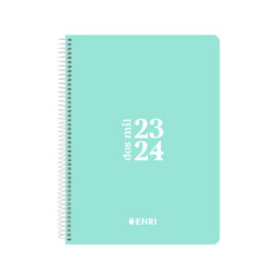 AGENDA ESCOLAR 23/24 ENRI23 TEENS TAPA PLASTICO 15*21 S/V 400172806