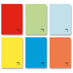 LIBRETA A4 48H 70G DOBLE RAYA 2,5 MRG T/CARTULINA GOFRADA PACSA