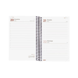 AGENDA OPAQUE E5 1DP 2026 BURDEOS+ FINOCAM26 742907426 135 X 24 X 181 MM