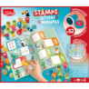 JUEGO MAPED CREATIV SELLOS LETRAS Y ANIMALES 52 SELLOS 907060