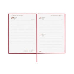 AGENDA PORTO Y10 1DP 2026 ROJO+ FINOCAM26 623533026 145 X 23 X 210 MM