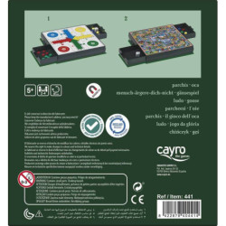 JUEGO CAYRO PARCHIS OCA MAGNETICO VIAJE REF 441