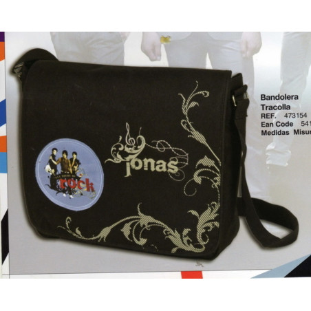MOCHILA CEG 10 JONAS BROTHERS BANDOLERA 473154 ^