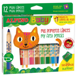 LAPICEROS COLOR ALPINO BABY caja 12u.
