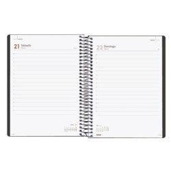 AGENDA MY E10 1DP 2026 NEGRO+ FINOCAM26 743526026 185 X 20 X 212 MM