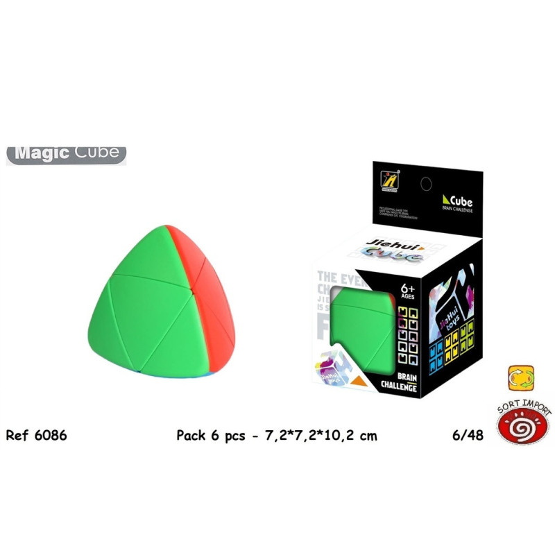 CUBO INTELIGENCIA MAGICO TRIANGULO OVAL SORT 6086