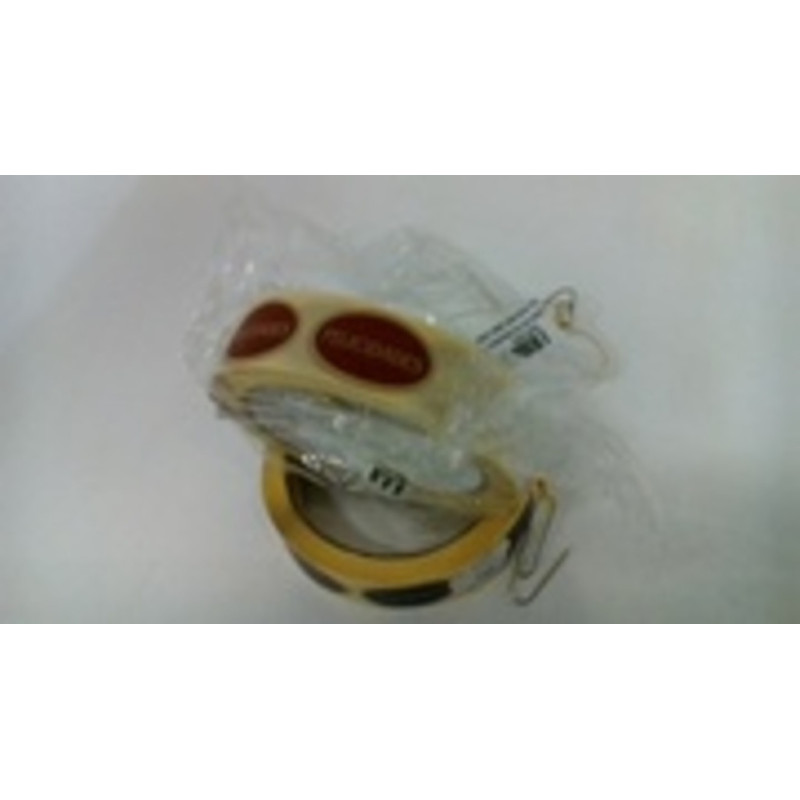 ETIQUETAS FELICIDADES REGAL KRAFT ROJO OVALADO 500U 4208 ^