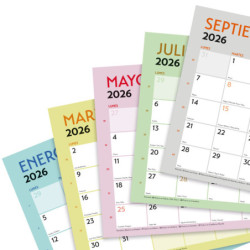 CALENDARIO SOBREMESA GRAFIK ESCR.S 2026+ FINOCAM26 787200126 210 X 70 X 155 MM