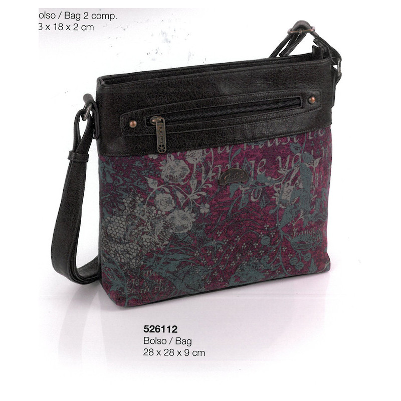 BOLSO GABOL16 ACC WINTER FEELING CUADRADO 28*28CM 526112 MARRON ^