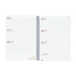 AGENDA YEAR E10 SVH 2026 AZUL+ FINOCAM26 741451026 162 X 14 X 212 MM